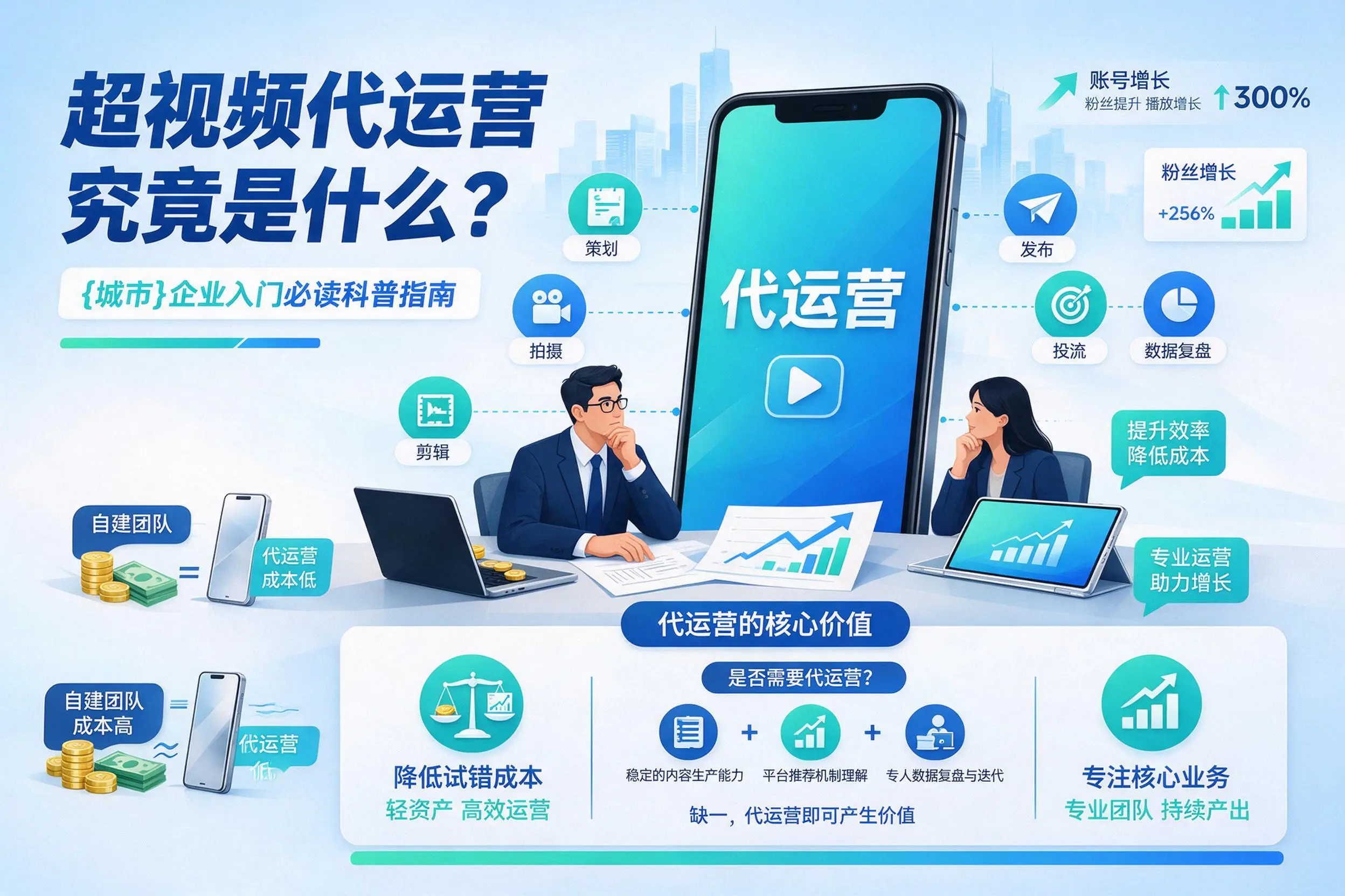 短视频代运营究竟是什么？天津企业入门必读科普指南